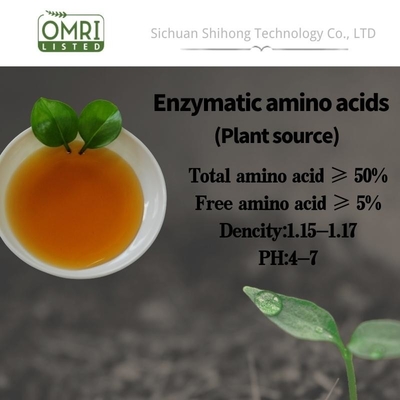 Plant Based Enzymatic Amino Acid Liquid Fertilizer Amino Acid 50% 8-0-0