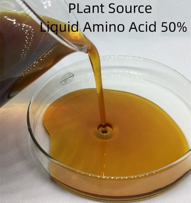 Plant Source Liquid Amino Acid 50% Foliar Fertilizer Peptides For Agricultural Farm