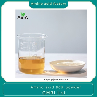 Amino Acid 80% Organic Fertilizer Manufacturer-OMRI List