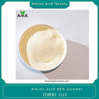 Amino Acid 80% Organic Fertilizer Manufacturer-OMRI List